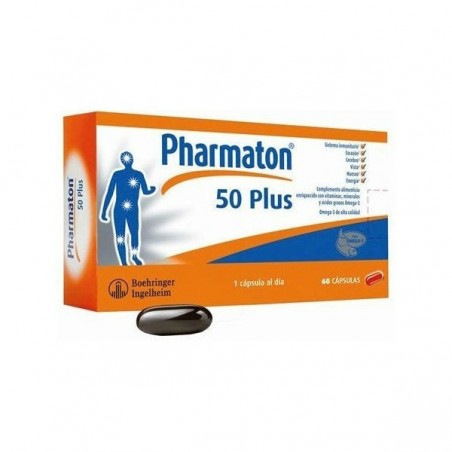 Comprar PHARMATON 50 PLUS 60 CAPS