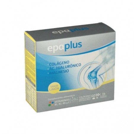 Comprar EPAPLUS COLÁGENO+ÁC.HIALURÓNICO+MAGNESIO 14 SOBRES