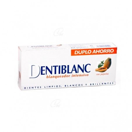 Comprar DENTIBLANC BLANQUEADOR INTENSIVO PASTA DENTAL DUPLO 100 ML 2 U