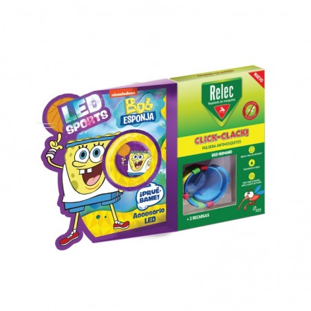 Comprar RELEC PULSERA INFANTIL BOB ESPONJA LED BALONCESTO