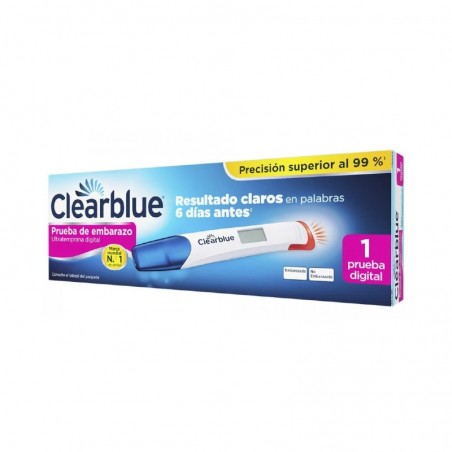 Comprar CLEARBLUE PRUEBA DE EMBARAZO DIGITAL ULTRATEMPRANA