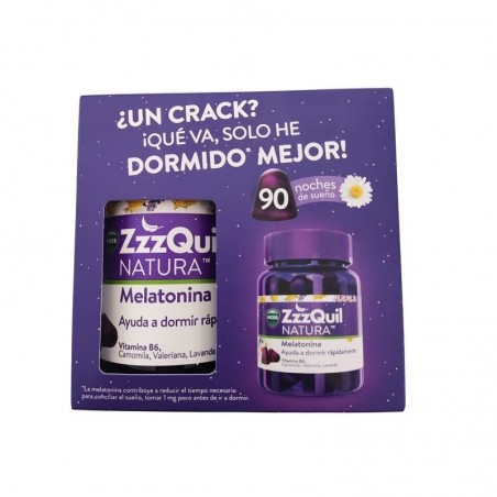 Comprar ZzzQUIL NATURA PACK 60 + 30 GOMINOLAS