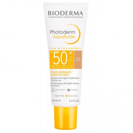 Comprar PHOTODERM MAX SF50 AQUAFLUIDO DORADO 40 ML