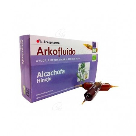 Comprar ALCACHOFA E HINOJO ARKO 20 AMPOLLAS BEBIBLES